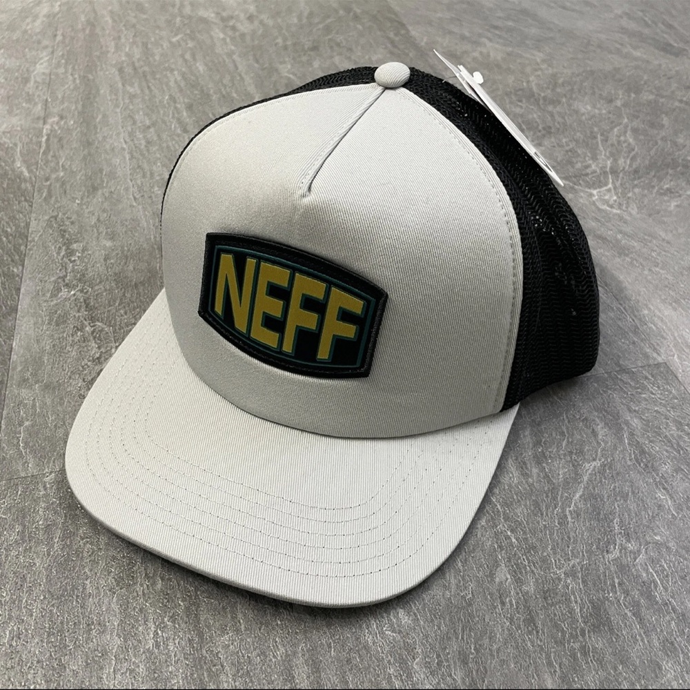 Neff Fish On Snapback Hat | Grey | New with Tags